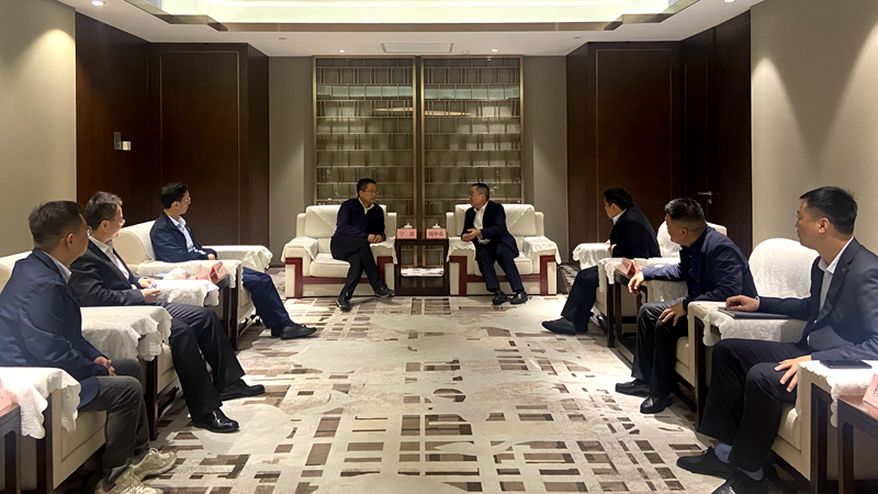 公司黨委書記、董事長(zhǎng)錢申春拜訪蕪湖市委副書記、市長(zhǎng)寧波2